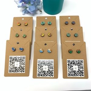 Lot of 9 wanderlust stud earrings